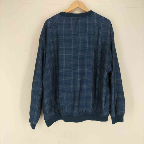 アイゾッド IZOD INTERNATIONAL TOUR フロント刺繍チェック柄Vネックピステ メンズ  L